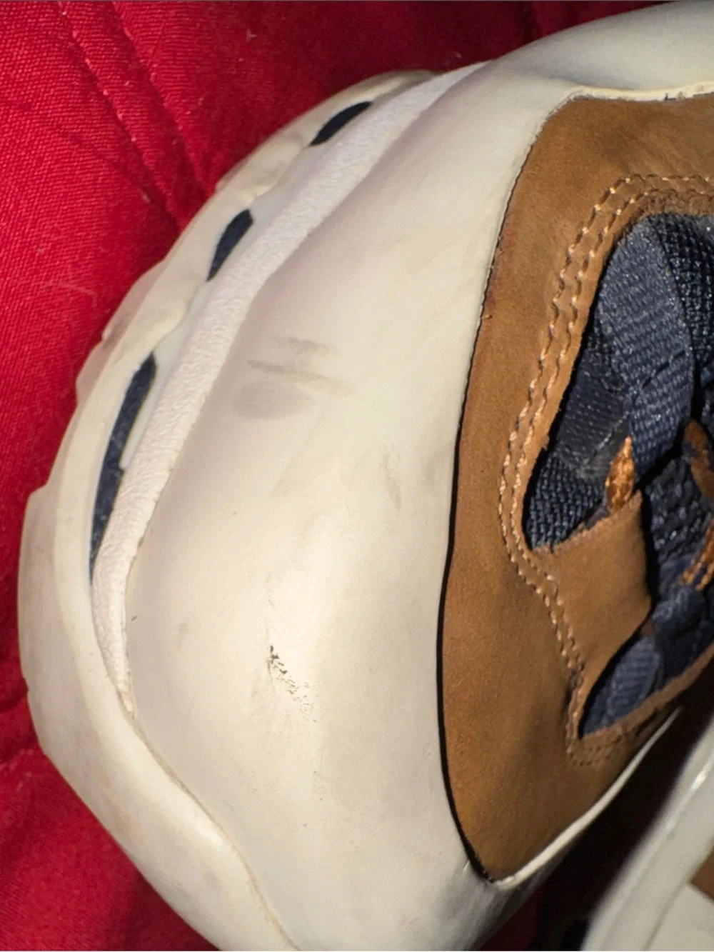 Salomon Brown and Navy Outdoor Trail Boots